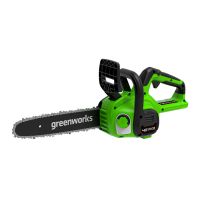 Цепная пила аккумуляторная Greenworks G40CS3011 40V 30см без АКБ и ЗУ  2007807
