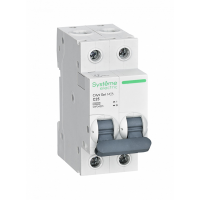 Автомат. выключатель Systeme Electric City9 Set 2п C 25А 4.5кА 230В SE C9F34225  1701570