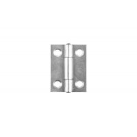 Петля узкая 30*22*0,9 VORMANN оцинкованная, латунный штифт  д161