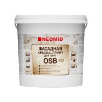 Краска-Грунт фасадная для OSB 3 в1 7кг НЕОМИД  05152