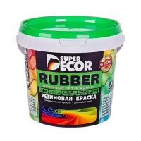 Резиновая краска SuperDecor Графит 6кг