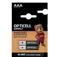 Элемент питания Opticell LR03 алкалиновый AAA  2шт 5050002/6050002/ 1775447