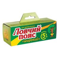 Ловчий пояс Широкий 5м от садовых вредителей  300338а