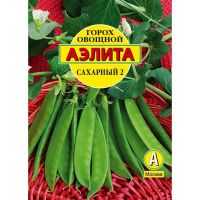 Семена Аэлита Горох овощной Сахарный 2   25г