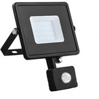 Прожектор светодиодный FERON c датчиком движения 20W IP44 6400K LL-906 29556/ 469485