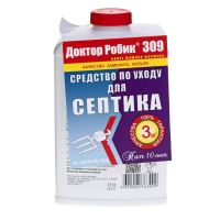 Доктор Робик 309 Средство по уходу д/септика 798мл