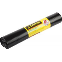 Мешки для мусора 240л 10шт STAYER "Comfort" особопрочные черные  39157-240