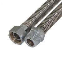 Подводка для газа гибкая нерж. Н1/2"-Н1/2" L=1,0м сильфонная Tuboflex  018-0477