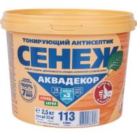 СЕНЕЖ Аквадекор 2,5кг Х2-113 слива