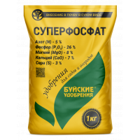 Суперфосфат 1кг БХЗ 26109