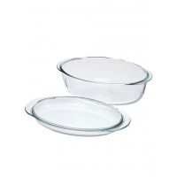 Кастрюля стекло Pyrex Slow 4.1л овальная 459BC/SB