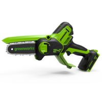 Цепная пила аккумуляторная Greenworks GD24CSMNX 24V 15см без АКБ и ЗУ  2008707