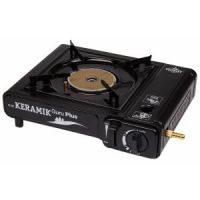 Плита газовая портативная KERAMIK Guru Plus TS-201 c переходником