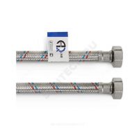 Подводка гибкая для воды Н1/2"-Н1/2" нерж 1,2м AQUALINE 01419