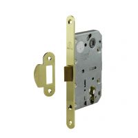 Замок врезной MSM ML85P PB (латунь)  е201