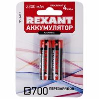 Аккумулятор AA 1.2В 2300мА.ч 2шт Rexant  30-1423