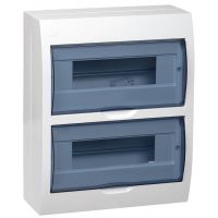 Корпус навесной ЩРН-П-24 Krepta 3 пластик бел. IEK IP41 МКР12-N-24-40-10  69556