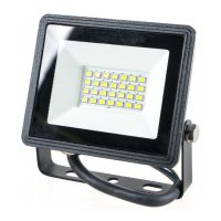 Прожектор светодиодный СДО-7 20Вт 230В 6500К IP65 черный IN HOME  4614
