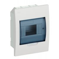 Корпус встраиваемый ЩРВ-П-6 Krepta 3 IP41 пластик. бел. IEK MKP12-V-06-40-20/ 69551
