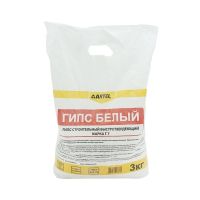 Гипс белый 3кг"АРТЕЛЬ"  39838