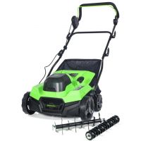 Аэратор-скарификатор аккумуляторный Greenworks GD40SC38II  без АКБ и ЗУ 2517607