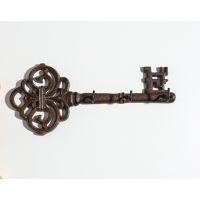 Ключница Ажурный ключ, чугун, 27.2×12×3.5см  10896787