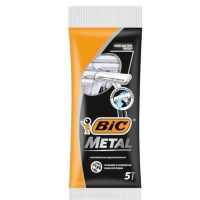 Станки одноразовые BIC Metal 5шт  8994183