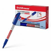 Маркер для досок ErichKrause® W-110 синий 56916
