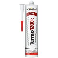 Герметик силикатный KIM TEC Kamin термостойкий черный 280мл  02-07-01