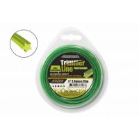 Леска триммерная 2,4*15м звезда  PROF Rezer