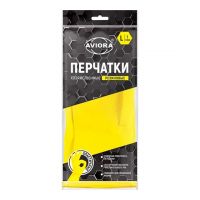 Перчатки «AVIORA» хозяйственные резиновые 402-568/569
