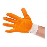 Перчатки STAYER PROTECT с одинарным латексным обливом 11408