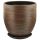 Горшок Модерн Бутон шоколад 37см 55-505