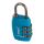 Замок навесной MSM ТH3 голубой  г195