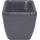 Горшок для цветов InGreen Munchen 5,0л с автополивом вулк. серый  IG622411026
