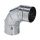Колено нерж. 0,5мм 90º 120мм