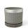 Горшок Брюссель цилиндр сереб. N4 d21см  733613
