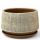 Горшок Лён бежевый плошка 17см  52-130   747009