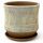 Горшок Лён бежевый цилиндр 19см  53-130   746860