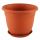 Кашпо РЯБИНА с поддоном D130мм 0,8 л  М3052