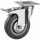 Колесо для тележки 100 мм с тормозом 30956-100-В