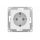 Механизм розетки 1-м с заземл. 16А белая ATLAS DESIGN  ATN000143/ 1240146
