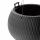Кашпо подвесное ЖЕМЧУЖИНА 7л графит М8919