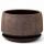 Горшок Лён венге плошка 16см  52-104   747016