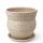Горшок Кружева Лара капучино 20см  07-112