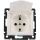 Legrand Valena Розетка 1гн. с/з з/ш с крыш.бел. 774422/33852