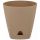 Горшок для цветов InGreen Amsterdam D140 1,35л с прикорневым поливом  Молочный шоколад ING6199ШО