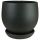Горшок ШАР -графит низкий d36*h36см U1208