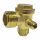 Обратный клапан для компрессора резьба наружная F1/2* F3/8 *1/8 PEGAS  4316