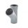 Тройник Дн110*110*45° серый VALFEX  РР-Н 127-0627/ 22110110